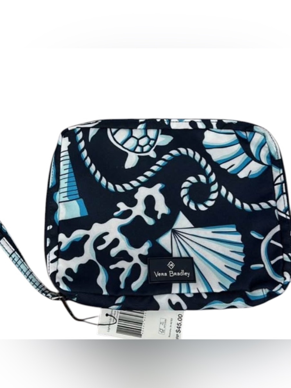 VERA BRADLEY Lighten Up Wipes Zippered Pouch